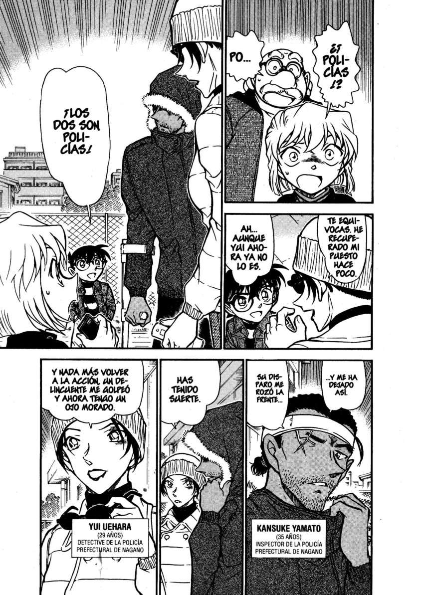 Detective Conan Capitulo 681: Semimatanza página 14