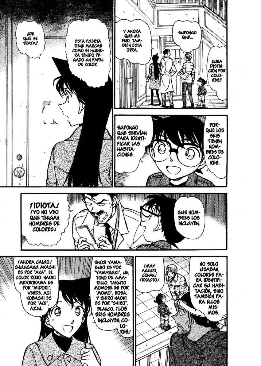 Detective Conan Capitulo 682: Pared roja página 8