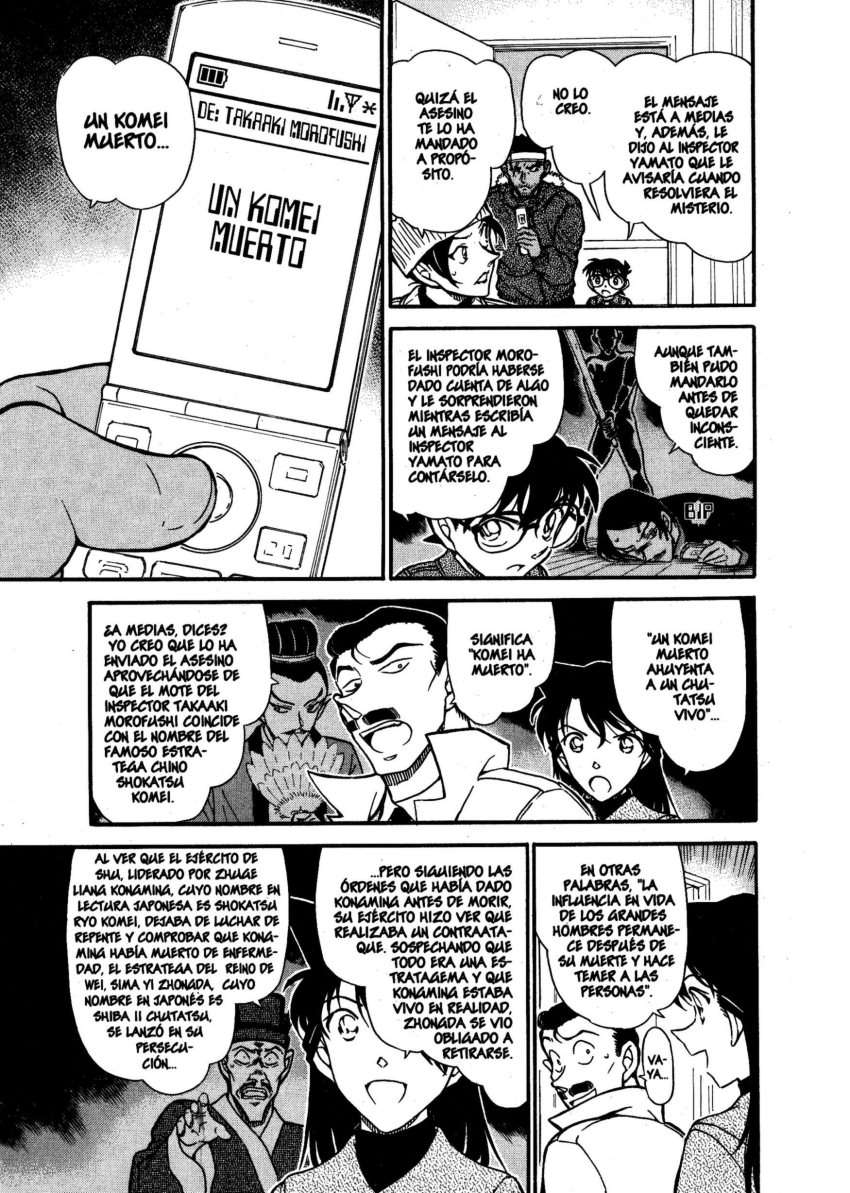 Detective Conan Capitulo 685: Los buenos amigos página 8