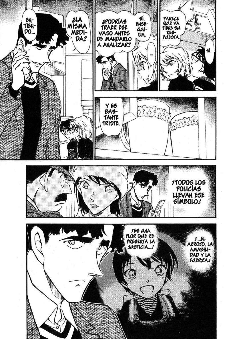 Detective Conan Capitulo 688: La flor de cerezo que cae página 16