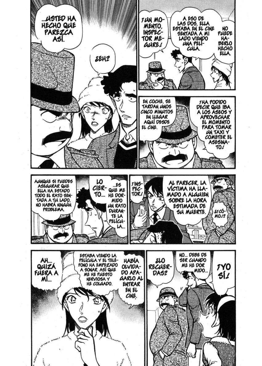 Detective Conan Capitulo 688: La flor de cerezo que cae página 4