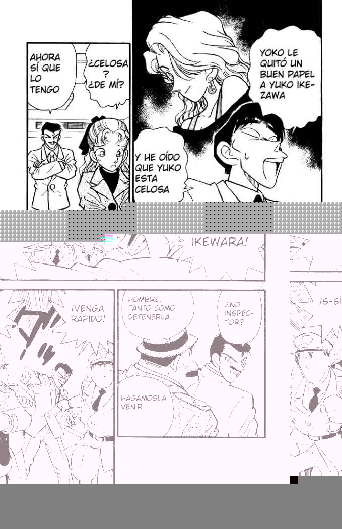 Detective Conan Capitulo 7: Demasiada sangre para una estrella página 14