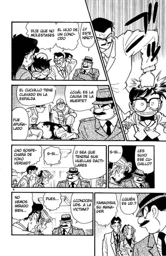 Detective Conan Capitulo 7: Demasiada sangre para una estrella página 5