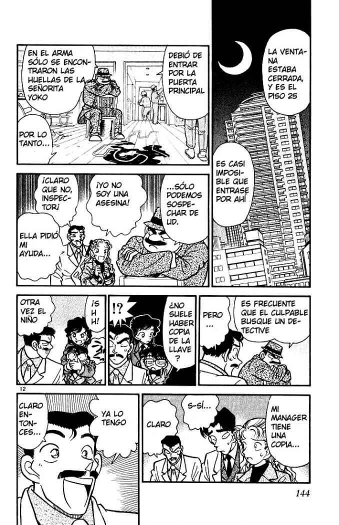 Detective Conan Capitulo 7: Demasiada sangre para una estrella página 9