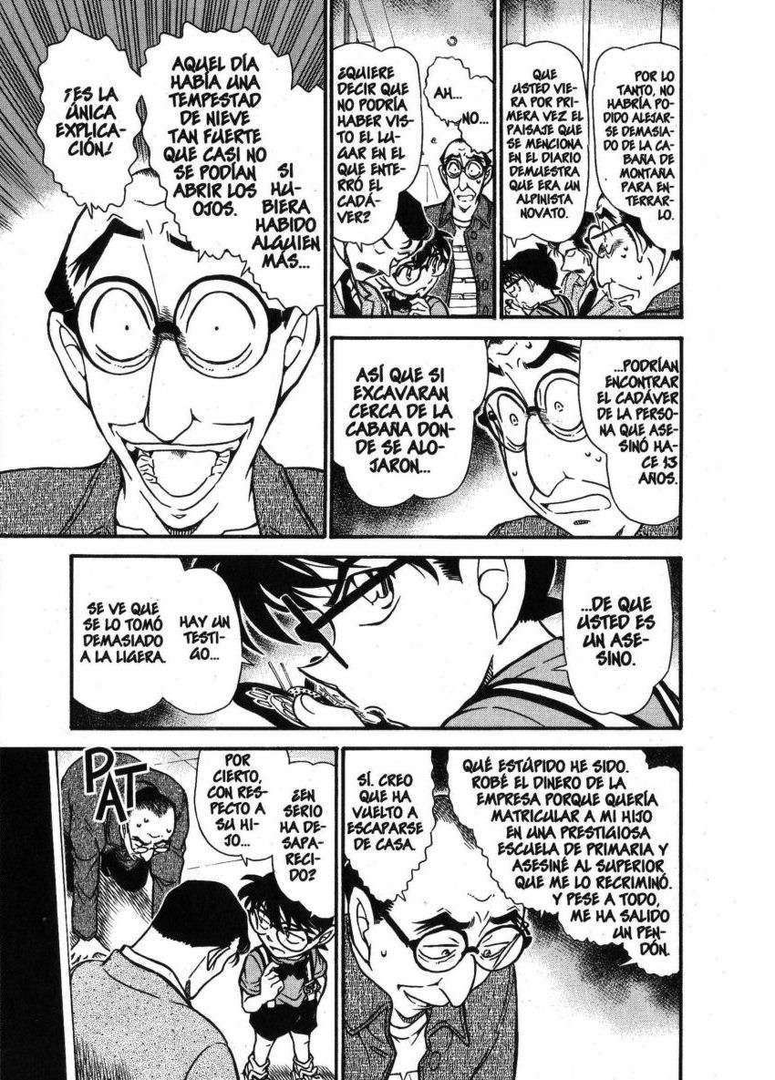 Detective Conan Capitulo 703: La verdad en la tormenta de nieve página 14