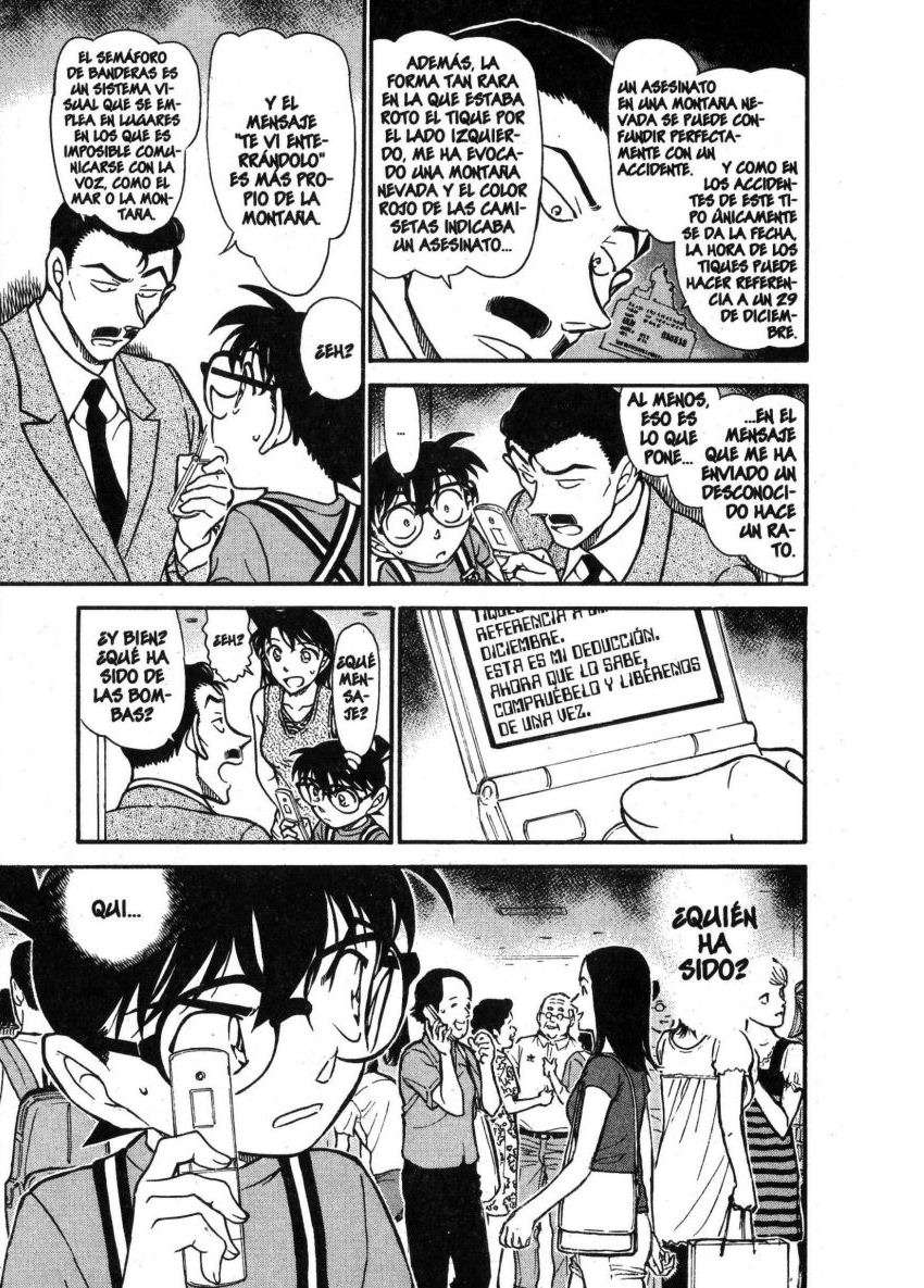 Detective Conan Capitulo 703: La verdad en la tormenta de nieve página 16