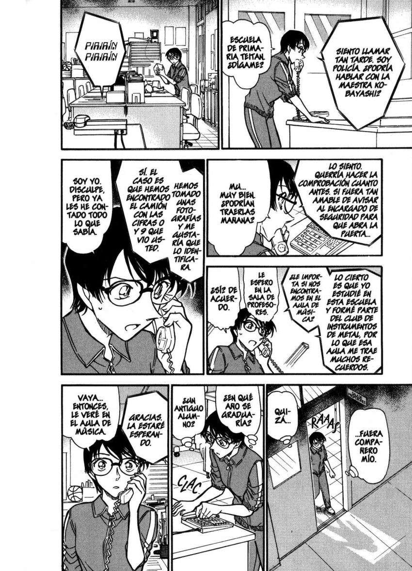 Detective Conan Capitulo 708: Los cerezos florecen completamente página 7