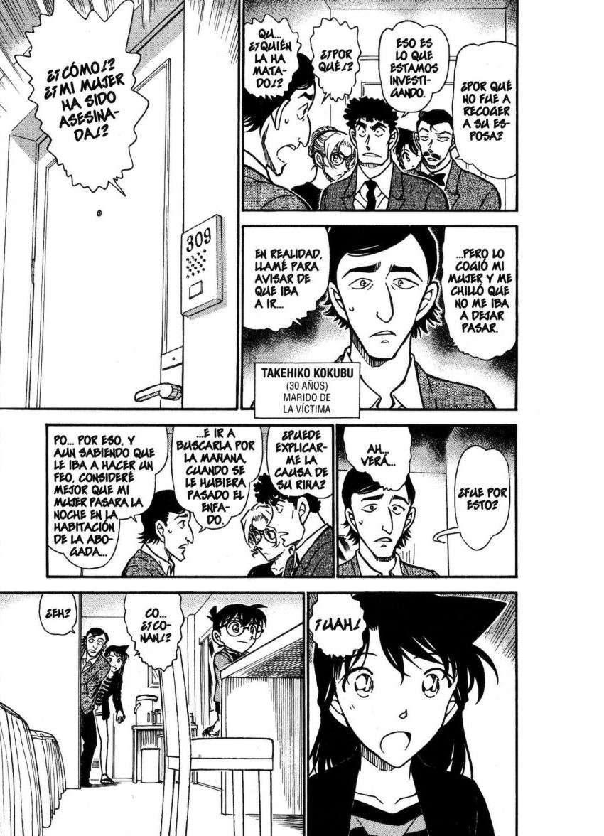 Detective Conan Capitulo 710: ¿Subir y bajar? página 10