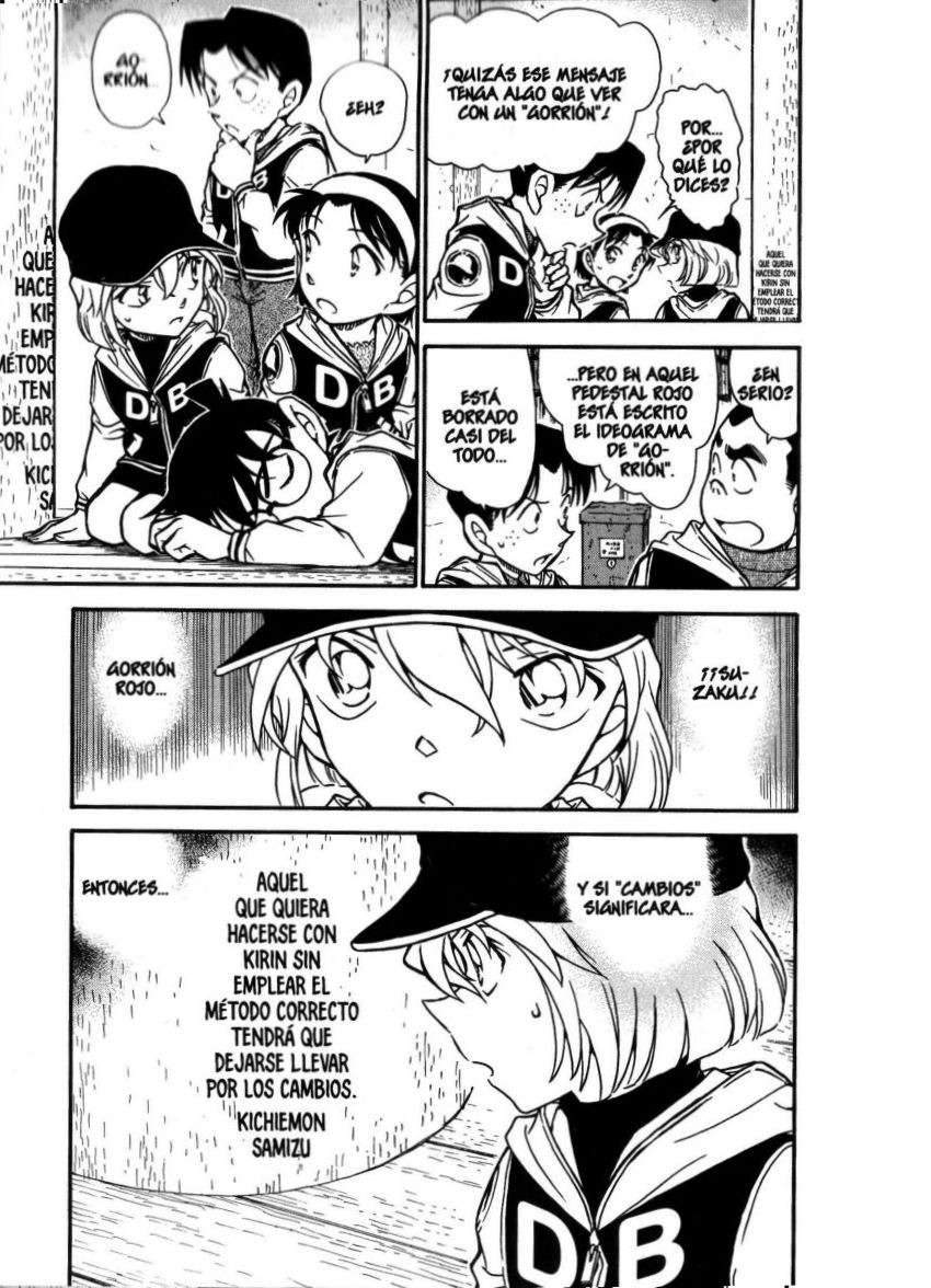 Detective Conan Capitulo 713: Pájaro rojo página 16