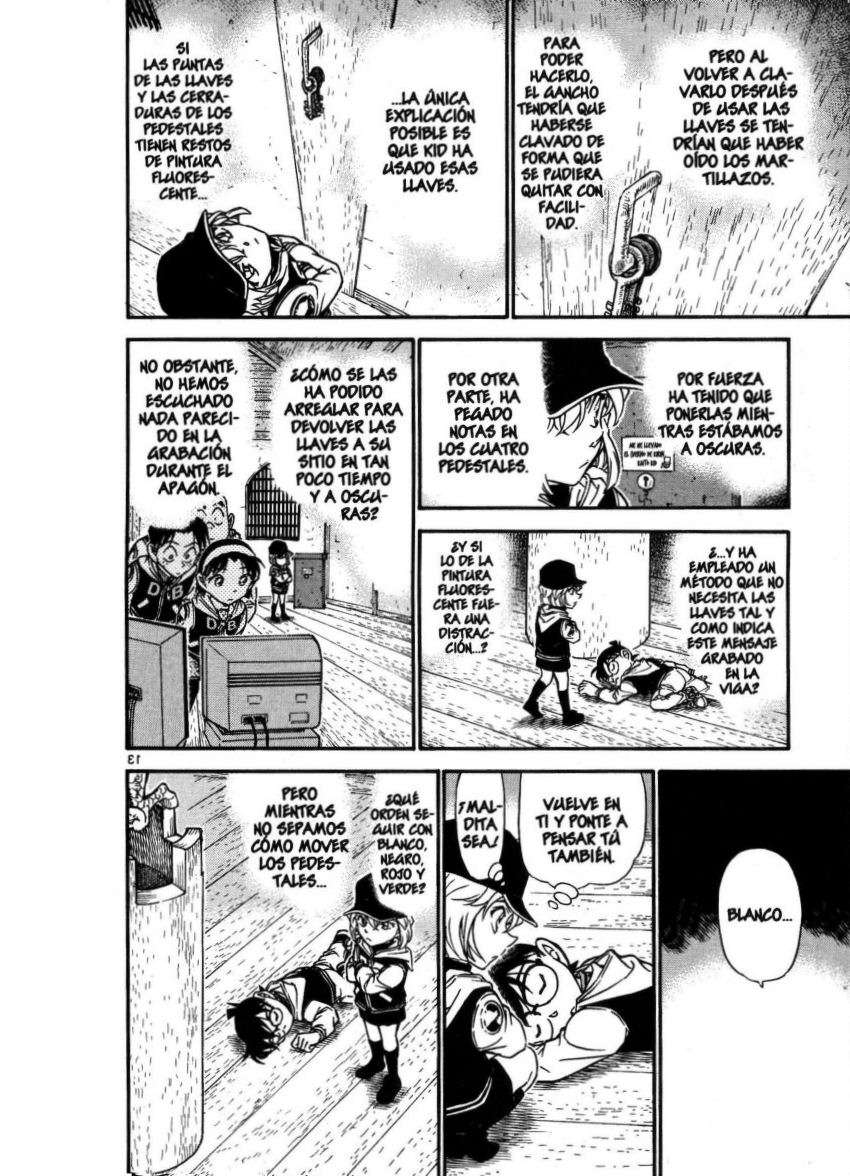 Detective Conan Capitulo 714: Tigre blanco página 13