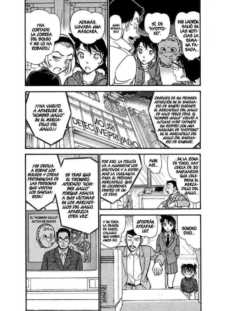 Detective Conan Capitulo 716: El festival del gallo página 9
