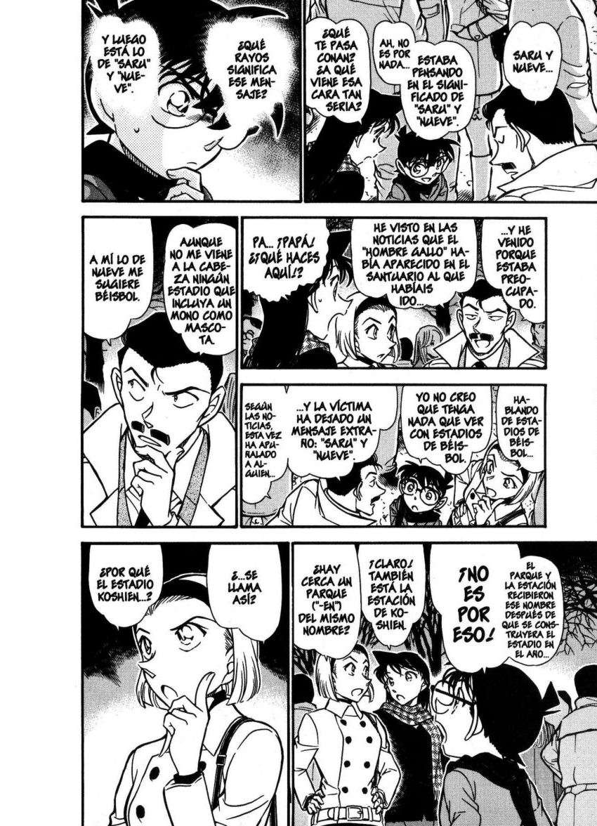 Detective Conan Capitulo 717: Mono y nueve página 15