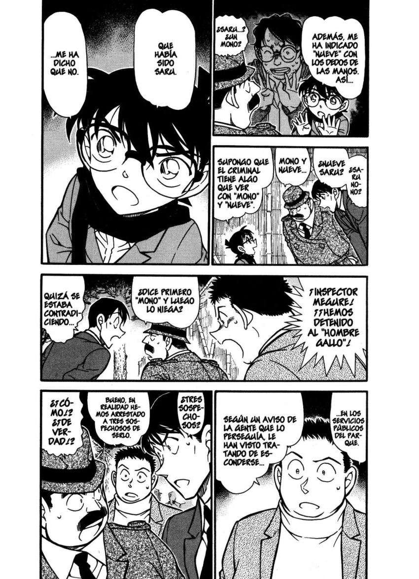 Detective Conan Capitulo 717: Mono y nueve página 4