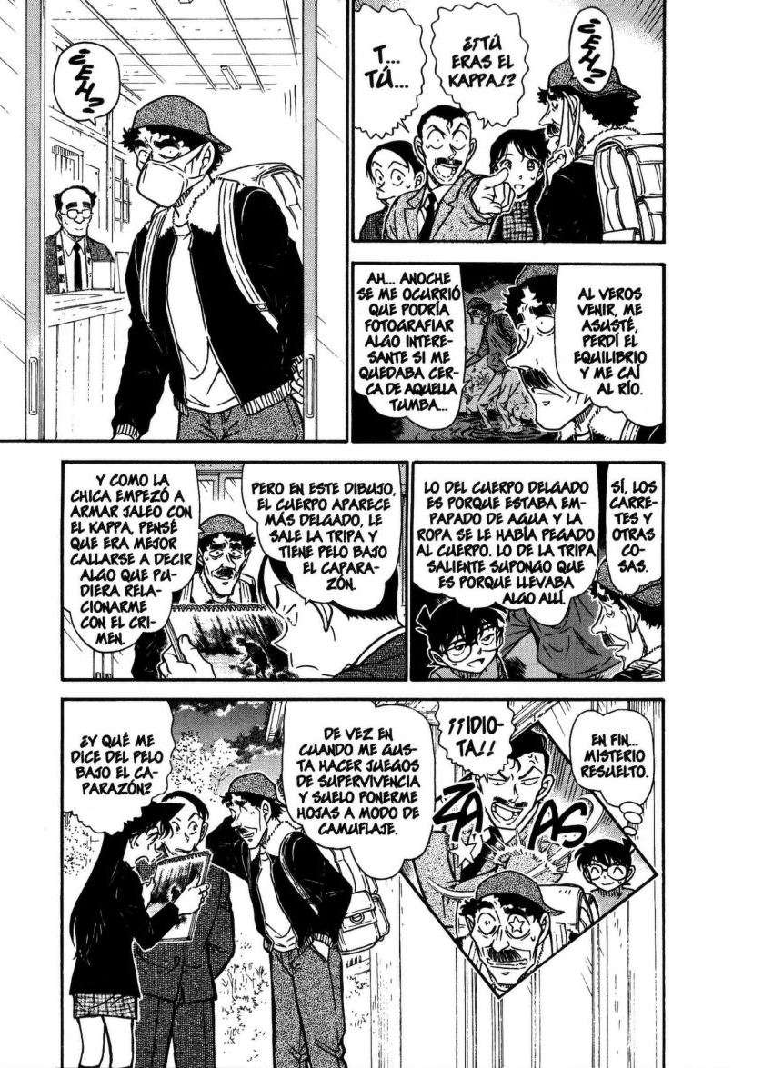 Detective Conan Capitulo 721: La identidad del kappa página 16