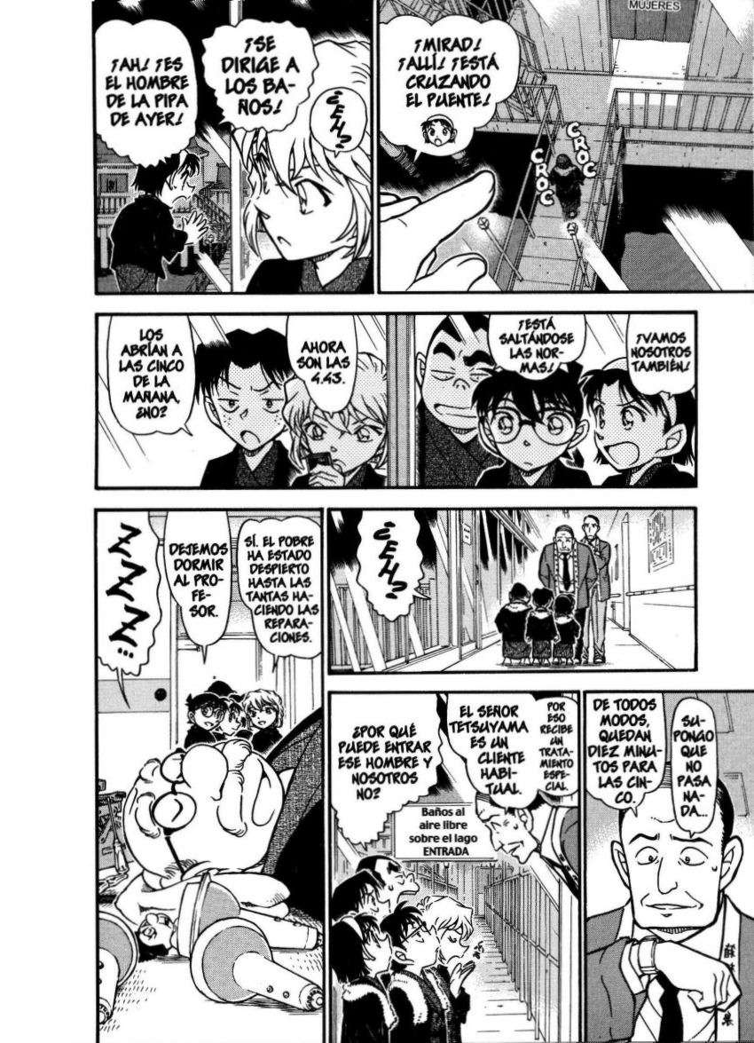Detective Conan Capitulo 722: Asesinato a vapor página 13