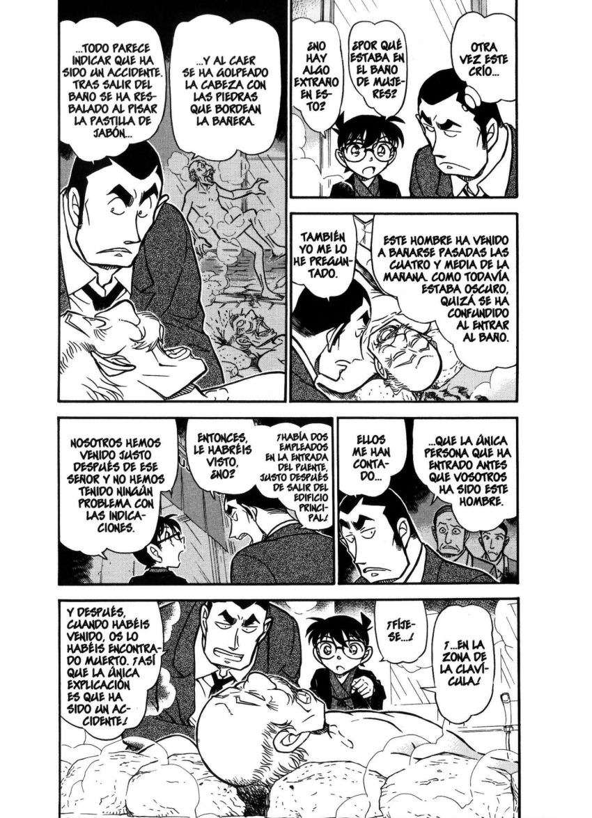 Detective Conan Capitulo 723: La habitación cerrada sobre el lago página 4