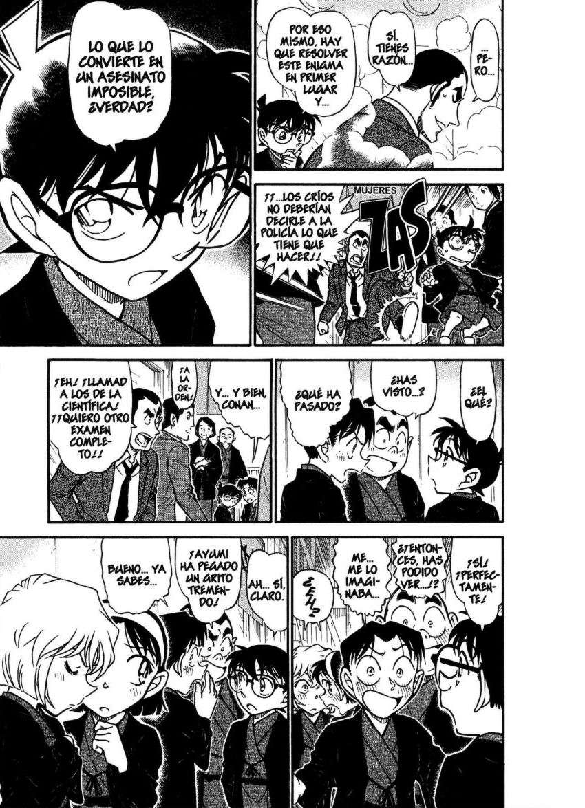Detective Conan Capitulo 723: La habitación cerrada sobre el lago página 6