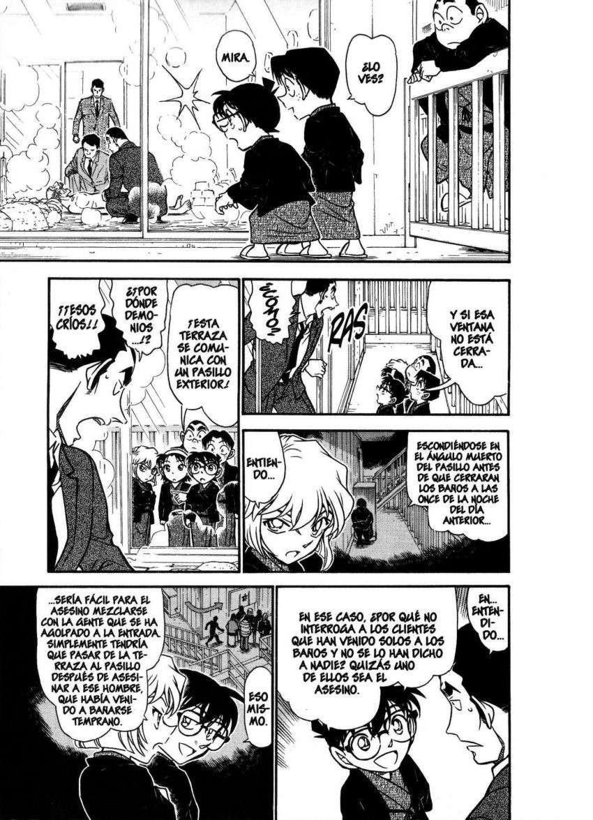 Detective Conan Capitulo 723: La habitación cerrada sobre el lago página 8