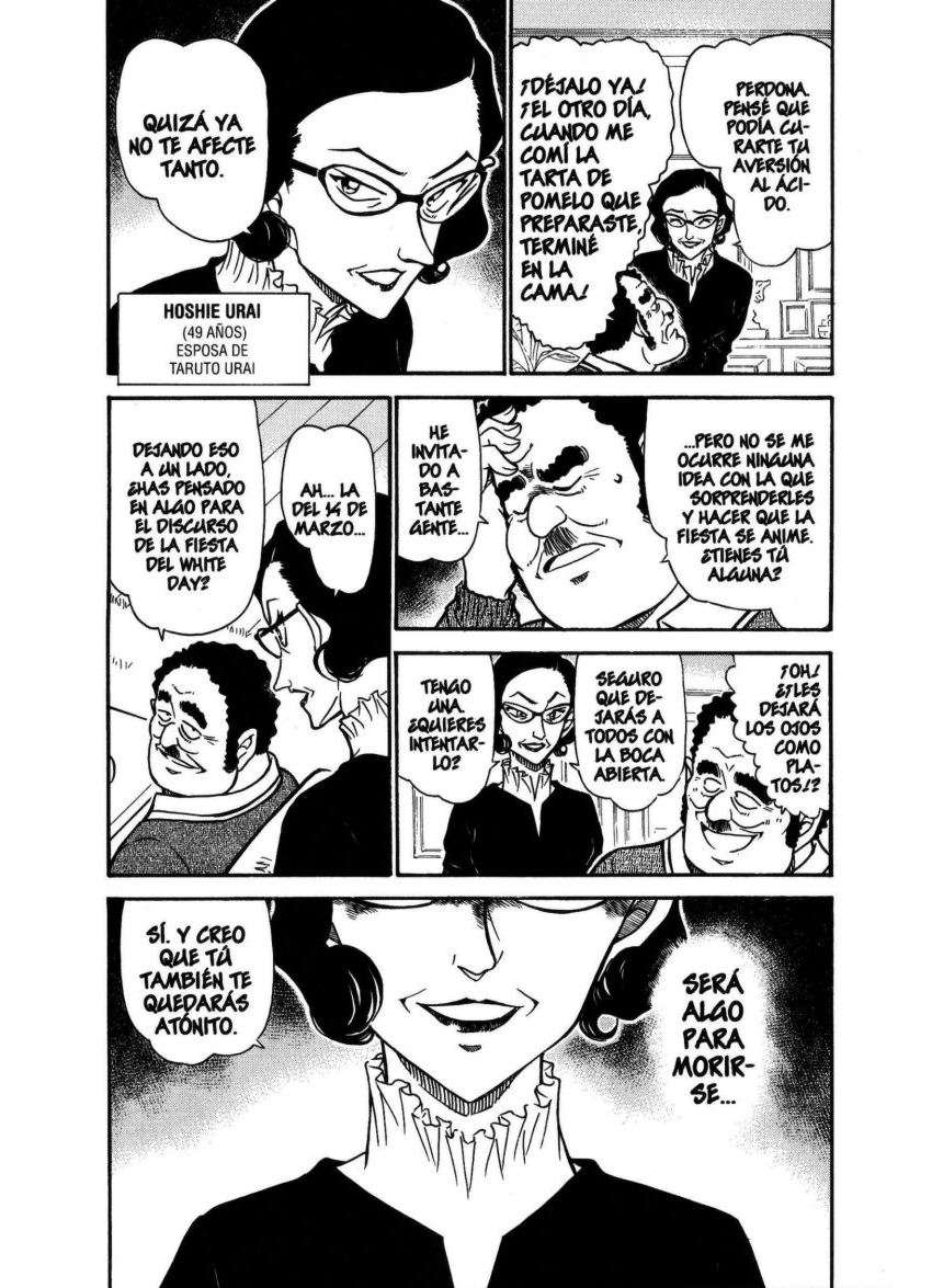 Detective Conan Capitulo 725: El asesinato del Día Blanco página 3
