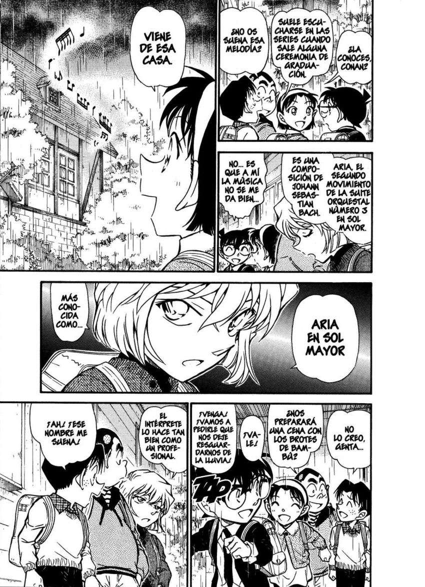 Detective Conan Capitulo 728: Aire en la cuerda G página 8