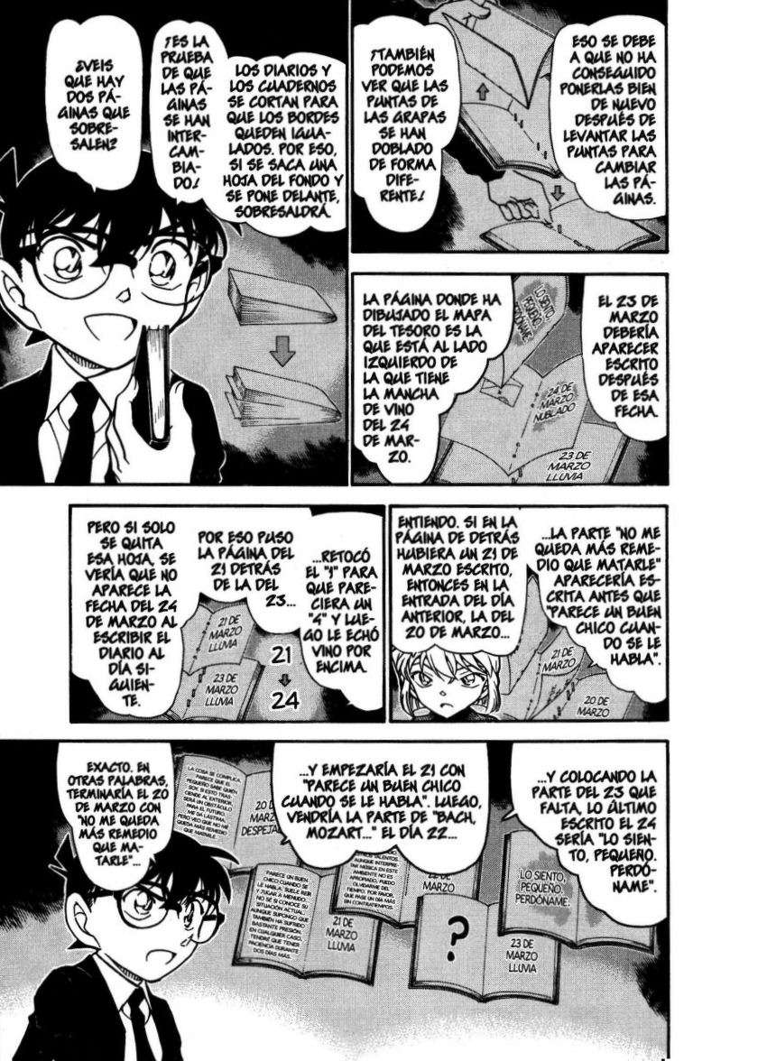 Detective Conan Capitulo 730: El secreto del diario página 8