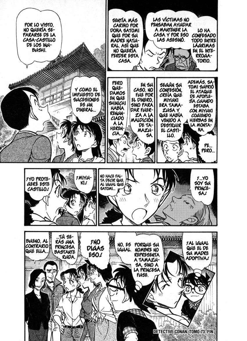 Detective Conan Capitulo 740: Las ocho virtudes página 16