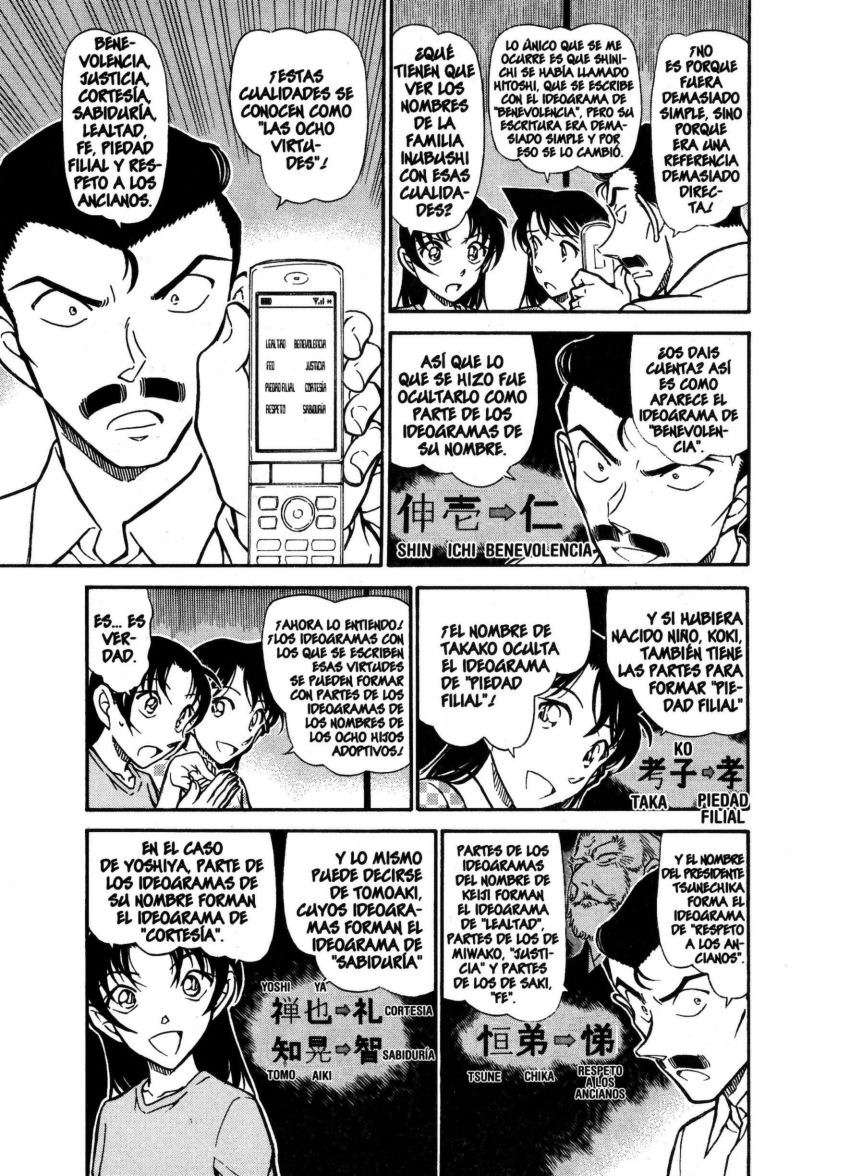 Detective Conan Capitulo 740: Las ocho virtudes página 6