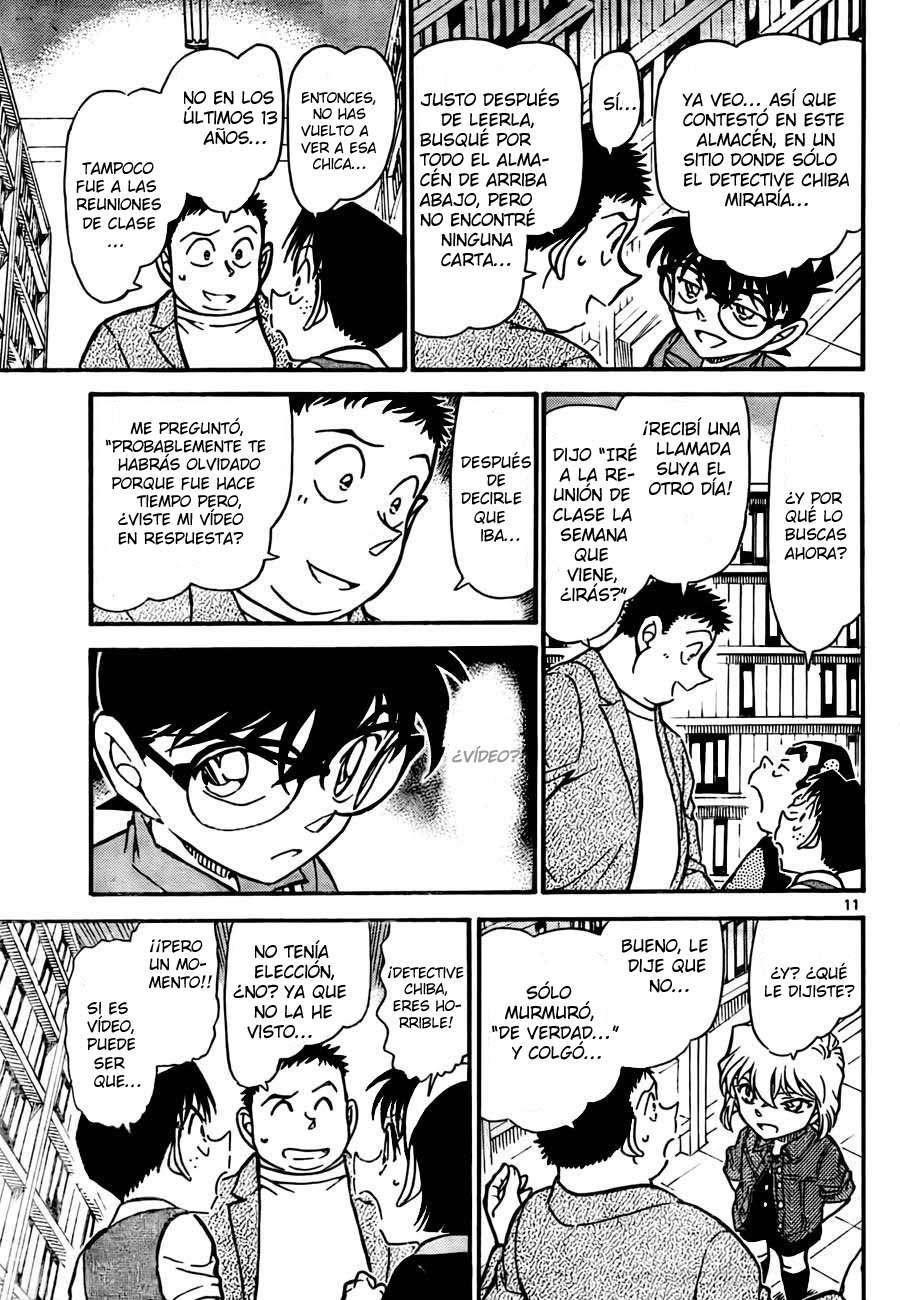 Detective Conan Capitulo 741: La cinta de vídeo del recuerdo página 11