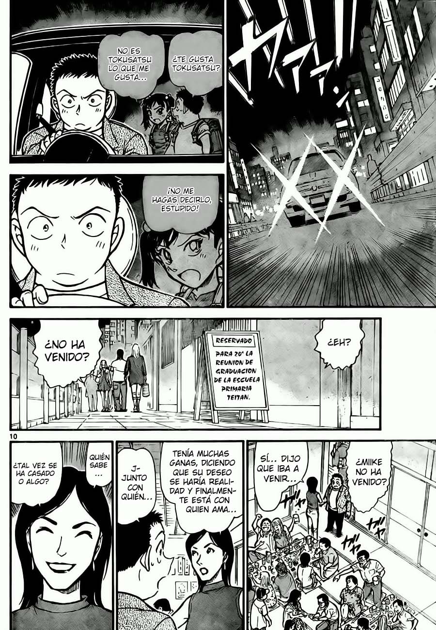 Detective Conan Capitulo 742: El amor que trascendió 13 años página 10