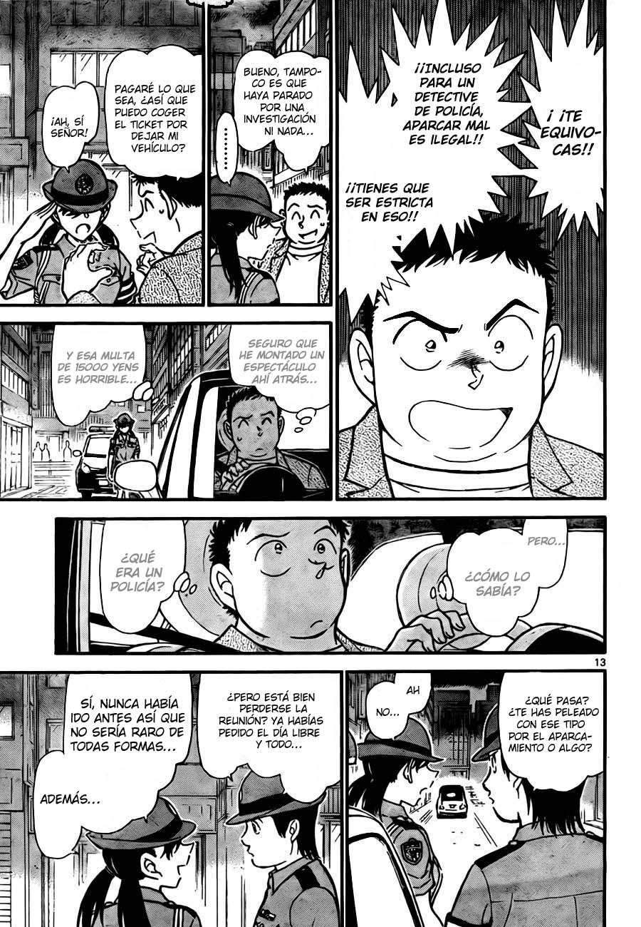 Detective Conan Capitulo 742: El amor que trascendió 13 años página 13