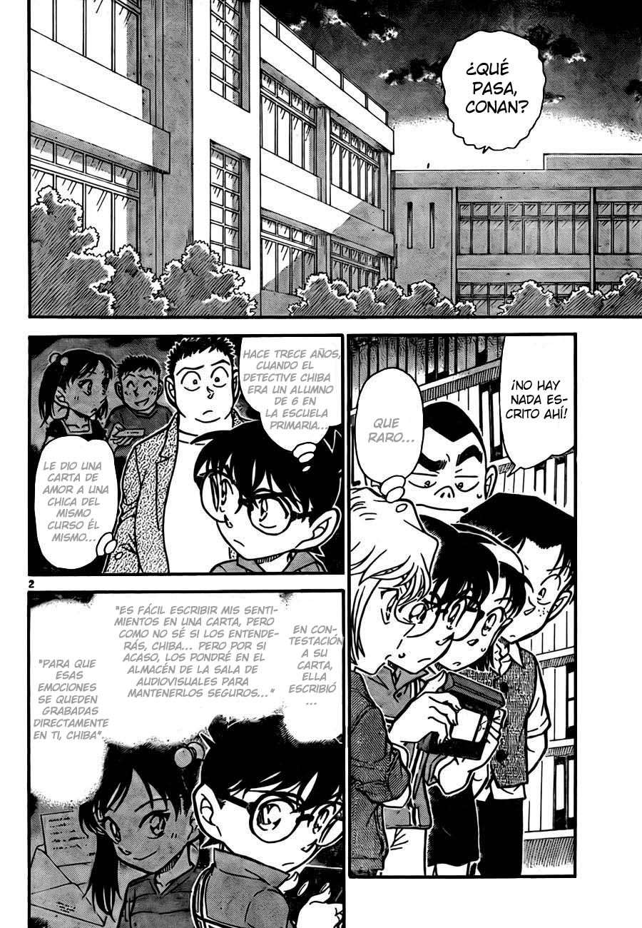 Detective Conan Capitulo 742: El amor que trascendió 13 años página 2