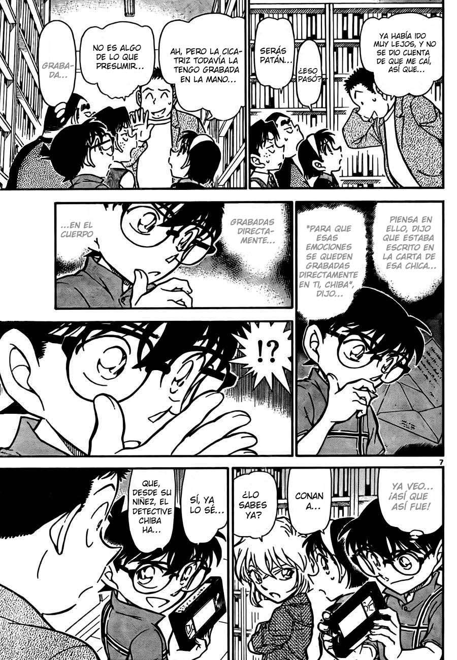 Detective Conan Capitulo 742: El amor que trascendió 13 años página 7