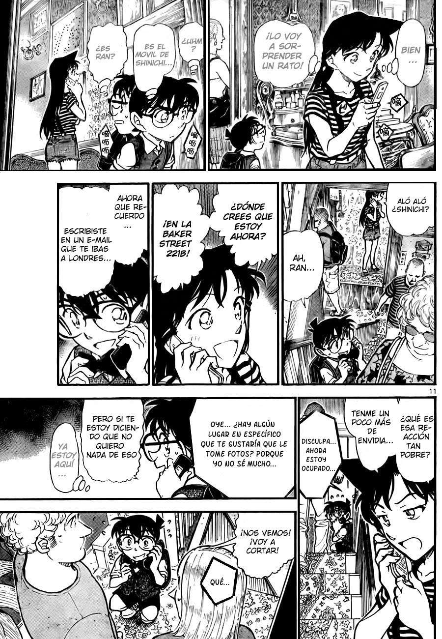 Detective Conan Capitulo 743: Aprendiz de Holmes página 11