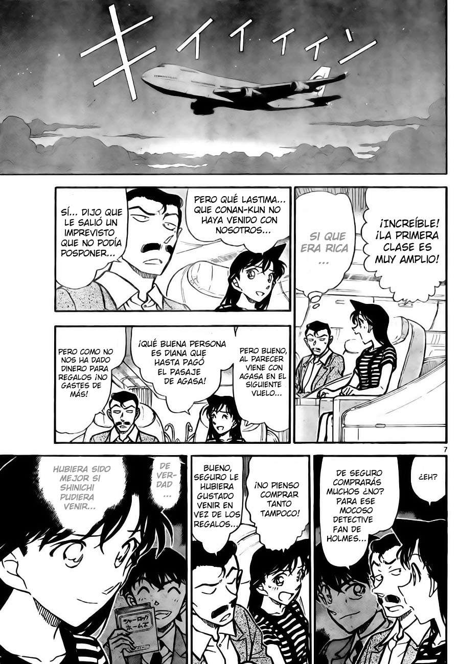 Detective Conan Capitulo 743: Aprendiz de Holmes página 7