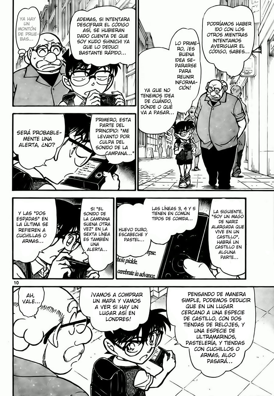 Detective Conan Capitulo 744: Libro del apocalipsis página 10