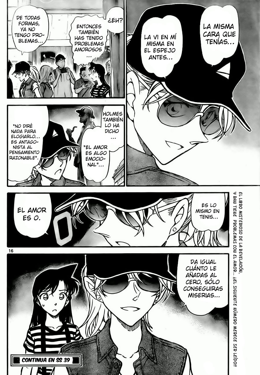 Detective Conan Capitulo 744: Libro del apocalipsis página 16