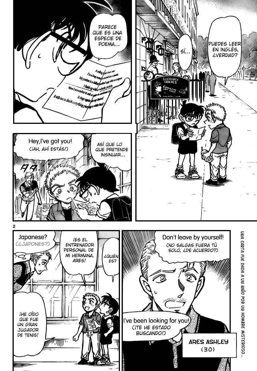 Detective Conan Capitulo 744: Libro del apocalipsis página 2