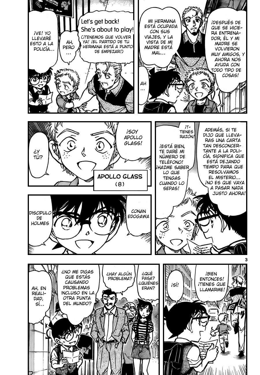 Detective Conan Capitulo 744: Libro del apocalipsis página 3