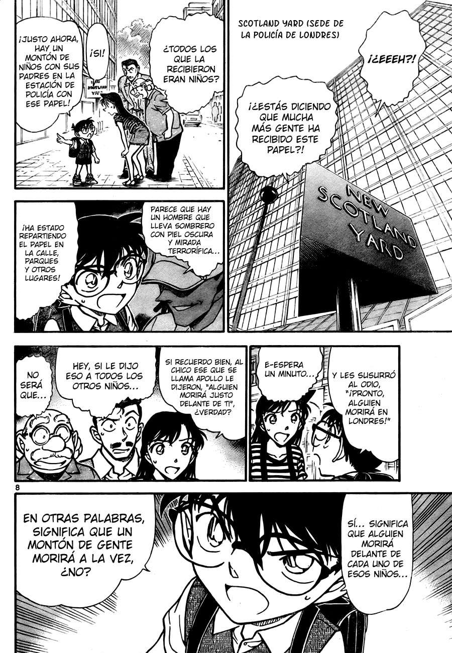 Detective Conan Capitulo 744: Libro del apocalipsis página 8