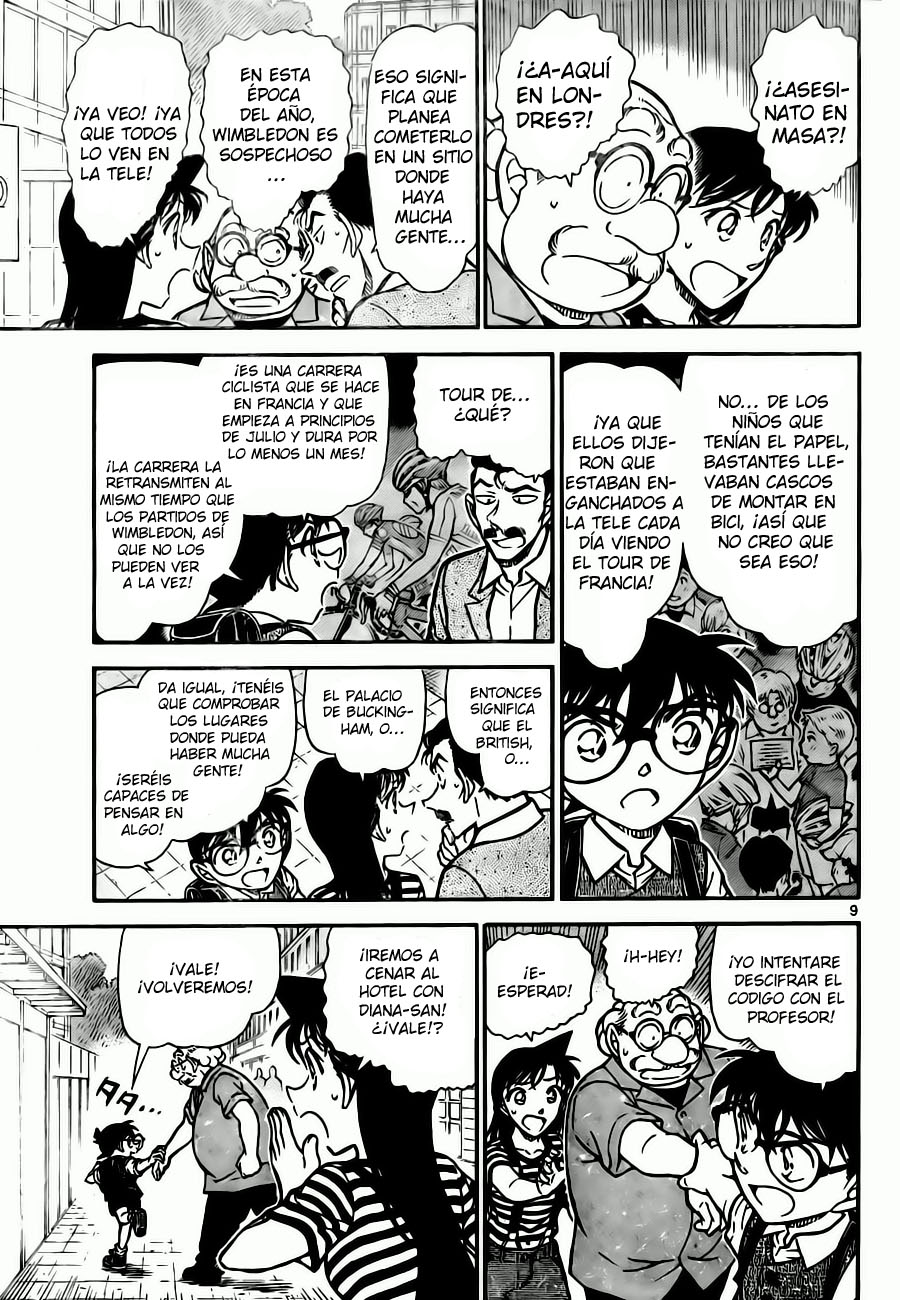 Detective Conan Capitulo 744: Libro del apocalipsis página 9