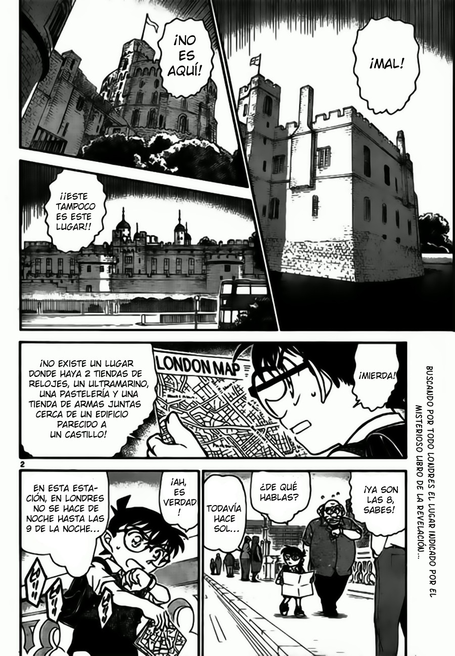 Detective Conan Capitulo 745: El amor es Cero página 2