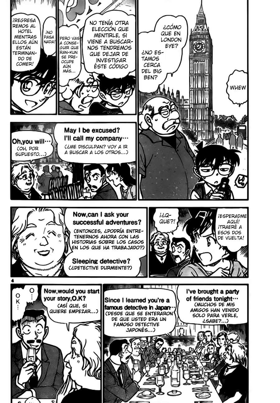Detective Conan Capitulo 745: El amor es Cero página 4