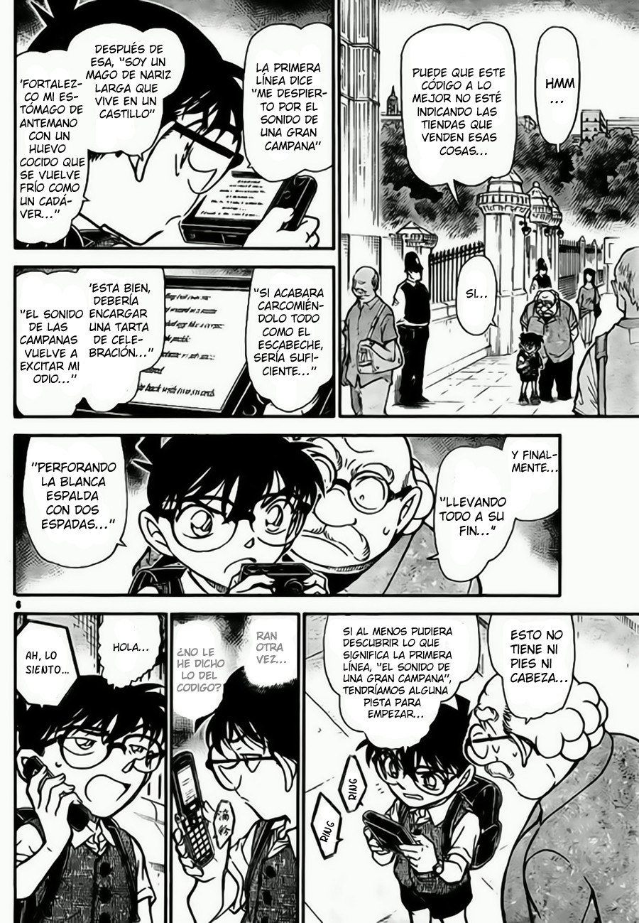 Detective Conan Capitulo 745: El amor es Cero página 6