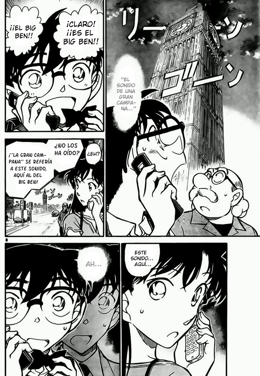 Detective Conan Capitulo 745: El amor es Cero página 8