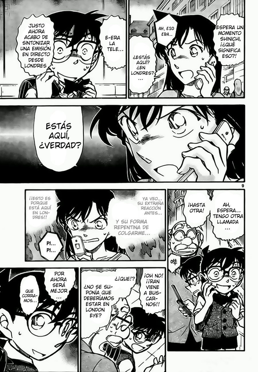 Detective Conan Capitulo 745: El amor es Cero página 9