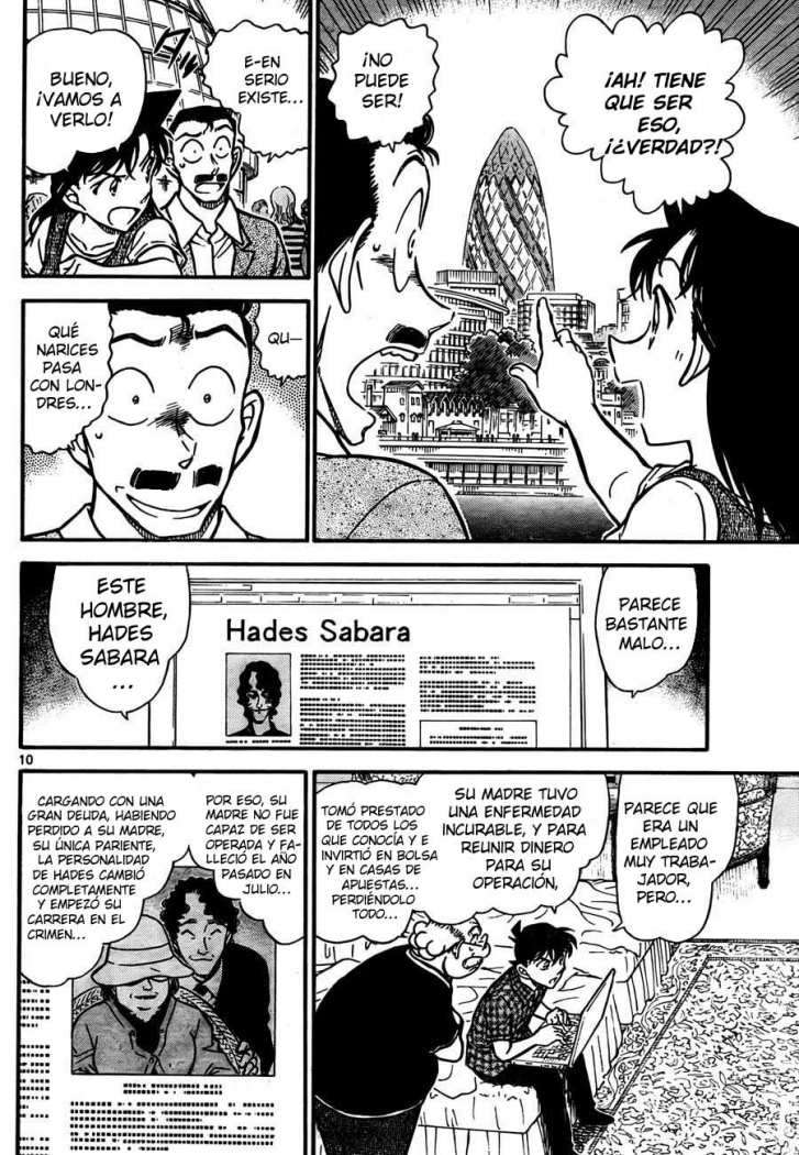 Detective Conan Capitulo 746: Pregúntale a Holmes página 10