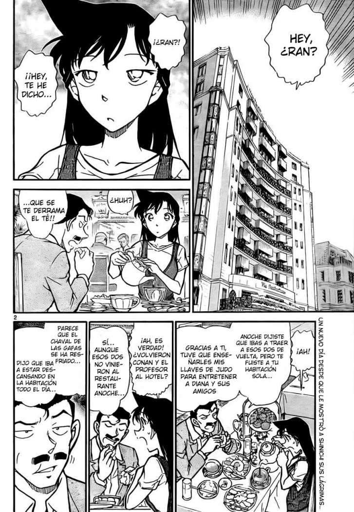 Detective Conan Capitulo 746: Pregúntale a Holmes página 2