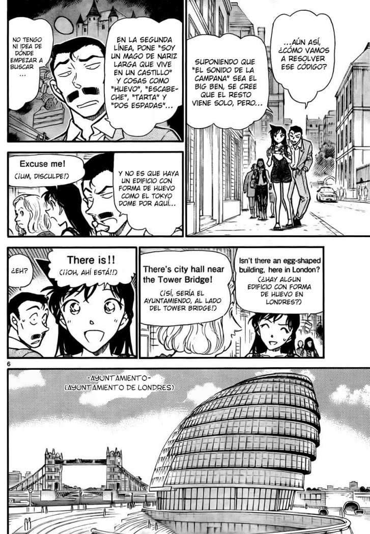 Detective Conan Capitulo 746: Pregúntale a Holmes página 6