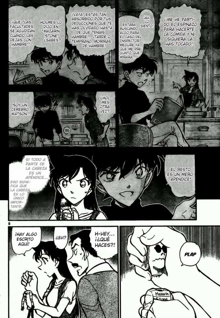 Detective Conan Capitulo 746: Pregúntale a Holmes página 8