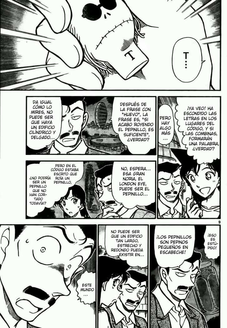 Detective Conan Capitulo 746: Pregúntale a Holmes página 9